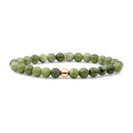 Bracelet Sparkling Jewels Saturne Large
Jade argent plaqué or