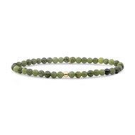 Bracelet Sparkling Jewels Saturne Small
Jade argent plaqié or