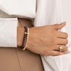 Bracelet Sparkling Jewels Saturne LArge
Quartz aubergine argent plaqué or - vue V2