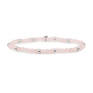 Bracelet Sparkling Jewels Interstellaire rond
Quartz rose argent