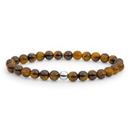 Bracelet Sparkling Jewels Saturne Large
Oeil de tigre argent