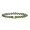 Bracelet Sparkling Jewels Saturne Large
Lime Jade argent plaqué or - vue V1