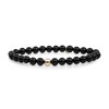 Bracelet Sparkling Jewels Saturne Large
Onyx argent plaqué or - vue V1