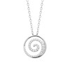 Collier Brillaxis Spirale argent OZ - vue V1
