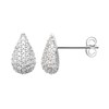 Boucles d'oreilles Brillaxis Goutte argent OZ - vue V3
