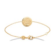 Bracelet Brillaxis abre de vie plaqué or