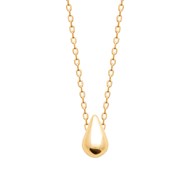 Collier Brillaxis goutte plaqué or