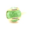 Bague Andréa Marzzini dorée Ice Péridot - vue V1