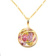 Collier Andréa Marazzini Ninfea fuschia