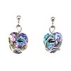 Boucles d'oreilles Andrea Marazzini coeur bleu - vue V1