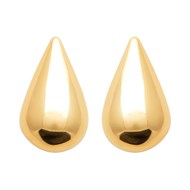Boucles d'oreilles Brillaxis Gouttes plaqué or