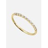Bague fine Agatha Beloved dorée - vue V3