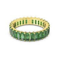 Bague Swarovski Matrix verte 52
