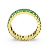 Bague Swarovski Matrix verte 52 - vue V3