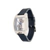 Discovery Wolver Bridge Mechanical - Montre homme - Mouvement automatique squelette 2 aiguilles - Bleu - vue V2