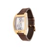 Discovery Wolver Bridge Mechanical - Montre homme - Mouvement automatique squelette 2 aiguilles - Marron - vue V2