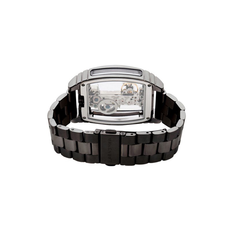 Discovery Wolver Bridge Mechanical - Montre homme - Mouvement automatique squelette 2 aiguilles - Noir - vue 5