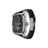 Heritage Kensington Multifonction Automatic - Montre homme - Boitier argent - Bracelet cuir noir - vue V2