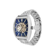 Heritage Beauchamp Skeleton Automatic  - Montre homme - Mouvement automatique squelette 3 aiguilles - Cadran bleu