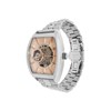 Heritage Beauchamp Skeleton Automatic  - Montre homme - Mouvement automatique squelette 3 aiguilles - Cadran doré rose - vue V1