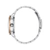LEO - Montre Homme - Analogique Mouvement Squelette Automatique - Boitier rond en métal - Cadran blanc - vue V3