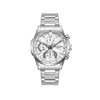 RONALD - Montre Homme - Analogique Mouvement Quartz Multifonction - Boitier rond en métal argenté - vue V1