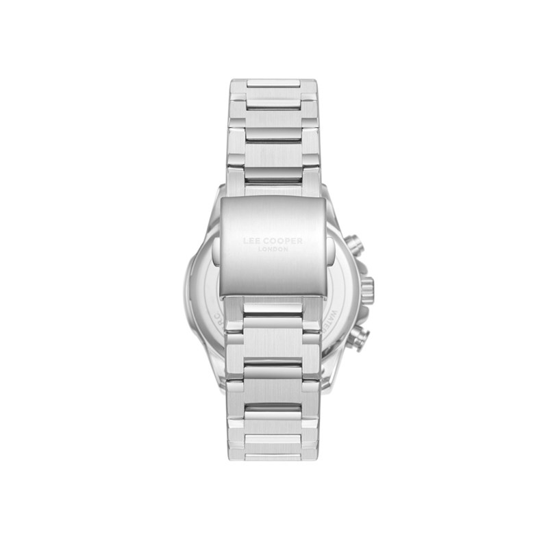 RONALD - Montre Homme - Analogique Mouvement Quartz Multifonction - Boitier rond en métal argenté - vue 4