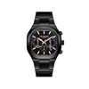 JOSHUA - Montre Homme - Analogique Mouvement Quartz Multifonction - Boitier carré en métal noir - vue V1