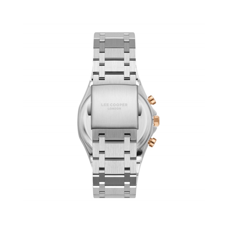 DENNIS -  Montre Homme - Analogique Mouvement Quartz Multifonction - Boitier tonneau en métal - Cadran vert - vue 4