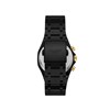 DENNIS -  Montre Homme - Analogique Mouvement Quartz Multifonction - Boitier tonneau en métal - Cadran noir - vue V4