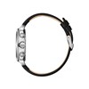 PATRICK - Montre Homme - Analogique Mouvement Quartz Multifonction - Boitier rond en métal argenté - Bracelet noir - vue V3