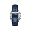 PATRICK - Montre Homme - Analogique Mouvement Quartz Multifonction - Boitier rond en métal argenté - Bracelet bleu - vue V4