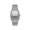 HOWARD - Montre Homme - Analogique Mouvement Quartz 3 aiguilles et date - Boitier rond en métal argenté - Cadran bleu - vue V4