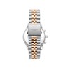 VINCENT - Montre Homme - Analogique Mouvement Quartz Multifonction - Boitier rond en métal argenté - Cadran noir bleu - vue V4