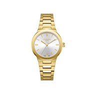MICHAELA - Montre Femme - Analogique Mouvement Quartz 3 aiguilles - Boitier rond en métal - Bracelet doré