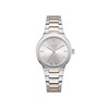 MICHAELA - Montre Femme - Analogique Mouvement Quartz 3 aiguilles - Boitier rond en métal - Bracelet gris - vue V1