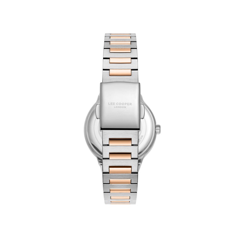 MICHAELA - Montre Femme - Analogique Mouvement Quartz 3 aiguilles - Boitier rond en métal - Bracelet gris - vue 4