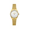 JASMINE - Montre Femme - Analogique Mouvement Quartz 2 aiguilles - Boitier rond en métal  - Cadran nacré blanc - vue V1