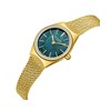 JASMINE - Montre Femme - Analogique Mouvement Quartz 2 aiguilles - Boitier rond en métal  - Cadran nacré vert - vue V2