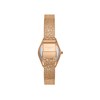 JASMINE - Montre Femme - Analogique Mouvement Quartz 2 aiguilles - Boitier rond en métal  - Cadran nacré doré rose - vue V4