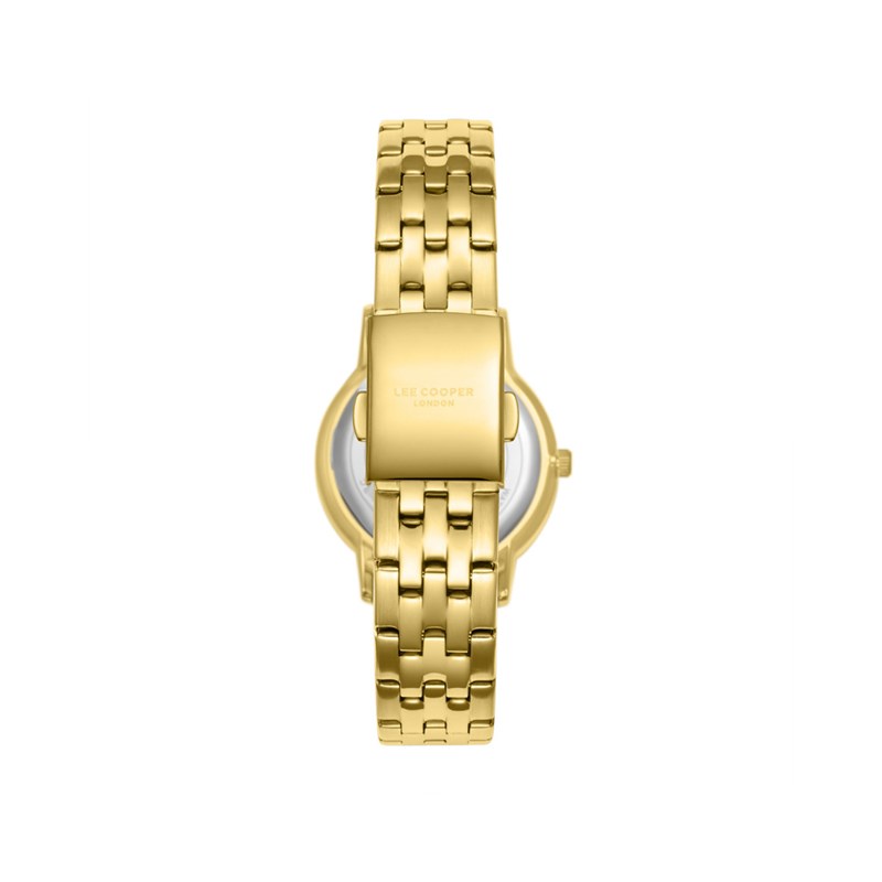 SOPHIA - Montre Femme - Analogique Mouvement Quartz 3 aiguilles et date - Boitier rond en métal - Cadran soleillé argenté - vue 4