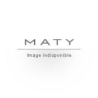 MAYA - Montre Femme - Analogique Quartz 3 aiguilles - Boitier rond en métal avec lunette empierrée - Cadran bleu clair