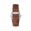LOÏC - Montre Homme - Analogique Mouvement Quartz 3 aiguilles et date - Boitier tonneau en métal argenté - Cadran gris - vue V4