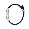 RODOLPHE - Montre Homme - Analogique Mouvement Multifonction - Boitier coussin en métal argenté - Cadran bleu - vue V3