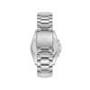 ROMUALD - Montre Homme - Analogique Mouvement Multifonction - Boitier rond en métal argenté - Cadran noir - vue V4