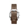 PHILIPPE - Montre Homme - Analogique Mouvement Multifonction - Boitier rond en métal - Bracelet en cuir italien camel - vue V4
