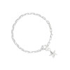 bracelet étoile plaqué argent - RAOUL - vue V1