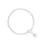 bracelet étoile plaqué argent - RAOUL
