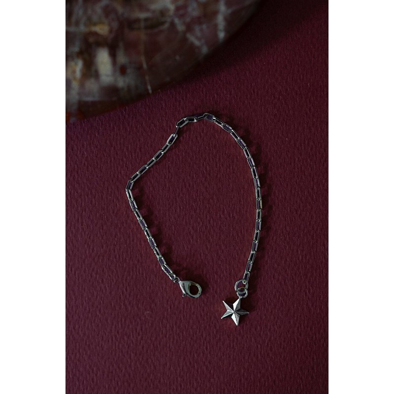 bracelet étoile plaqué argent - RAOUL - vue 3