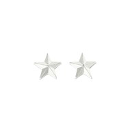 mini boucles d'oreilles puces étoiles plaqué argent - RAOUL